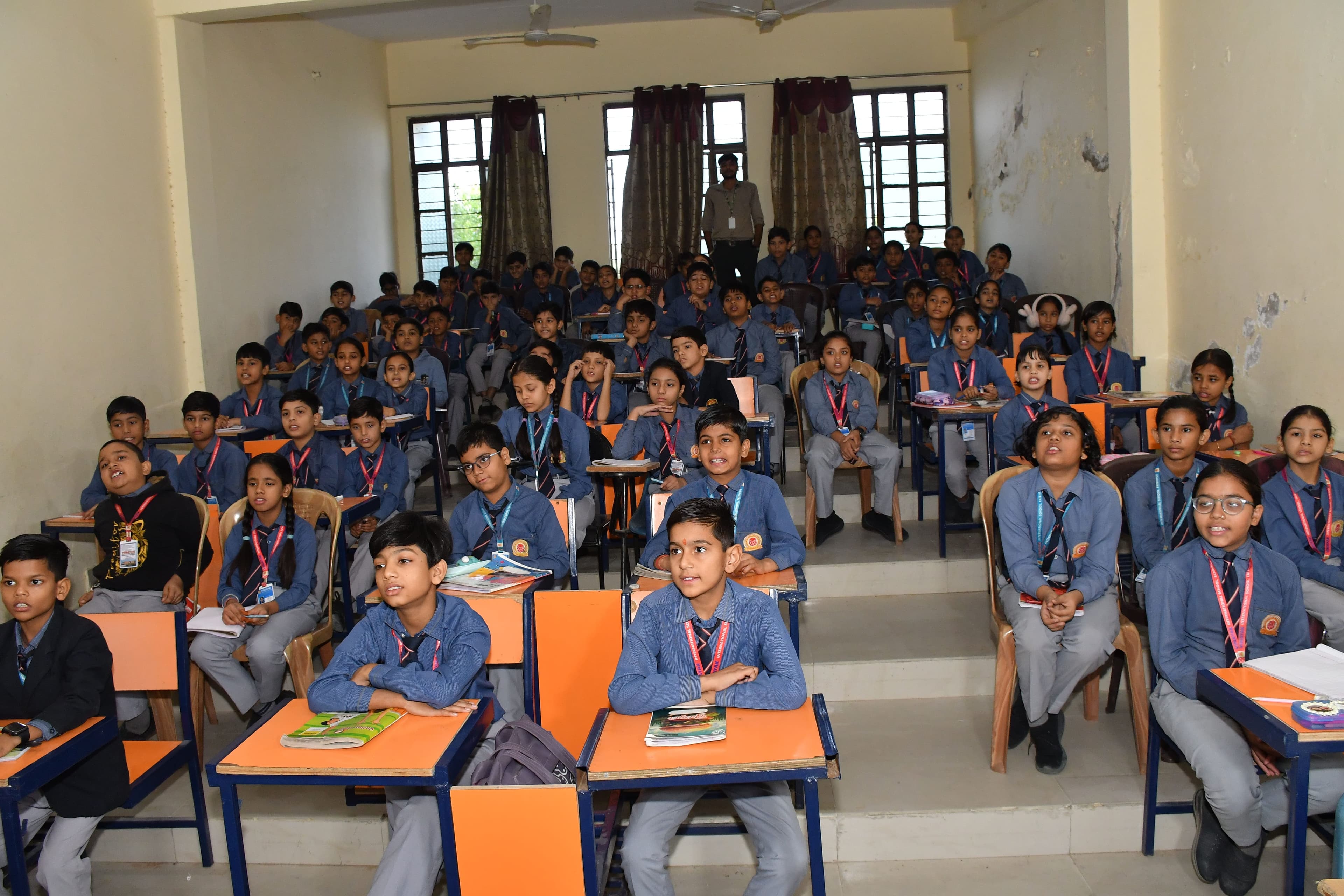 Students in classroom